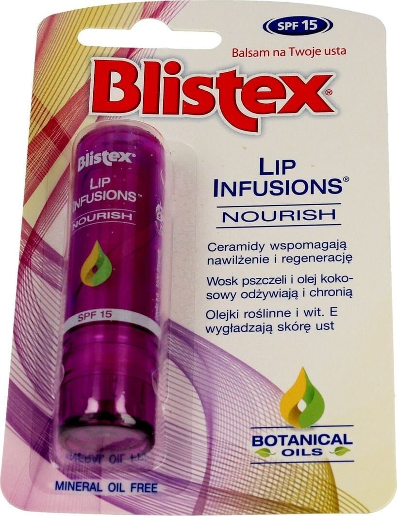 Blistex LIp Infusions Nourish Увлажняющий и питательный бальзам для губ