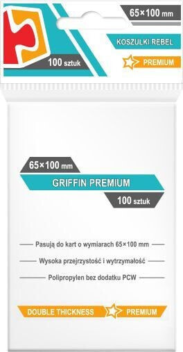 Rebel Koszulki Griffin Premium 65x100 (100szt) (232259)