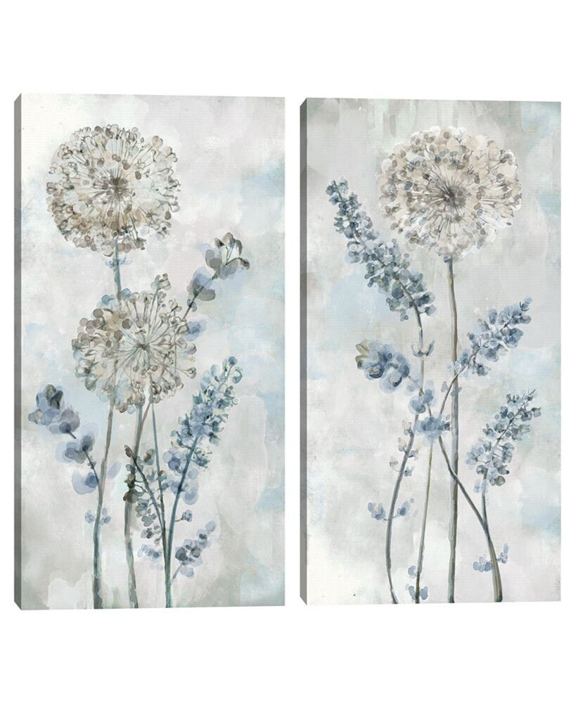 Fine Art Canvas garden Heights I & II by Studio Arts Set of Canvas Art Prints