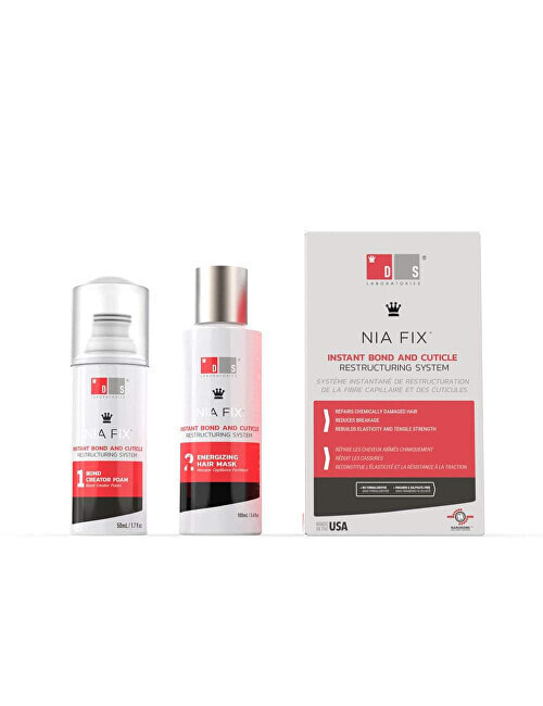 Набор средств для волос DS Laboratories Gift set for damaged hair Nia Fix (Restructuring System) 150 ml