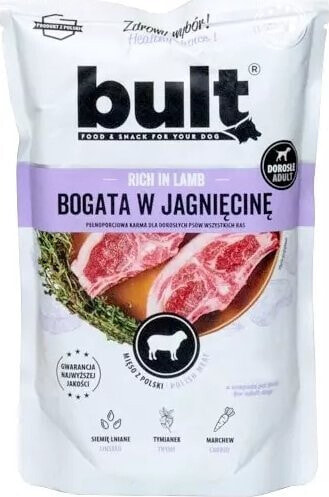 BULT Bult Karma Mokra dla Psa Mielonka z Jagnięciną 500g