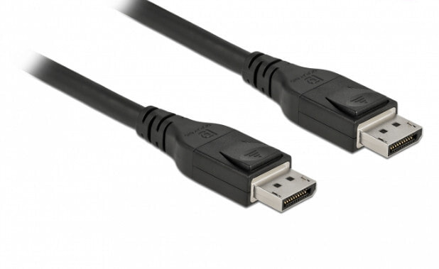 DeLOCK 85502 DisplayPort кабель 10 m Черный