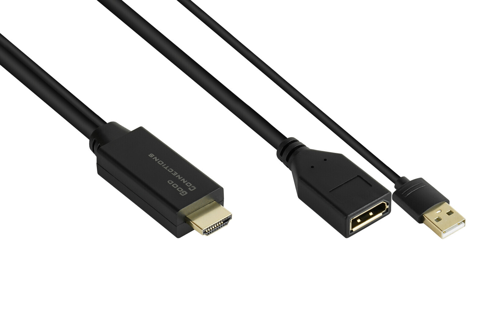 HDMI-AD22 - 0.3 m - HDMI Type A (Standard) - DisplayPort - Male - Female - Straight