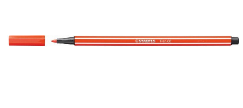 STABILO Pen 68 фломастер Красный 1 шт 68-40