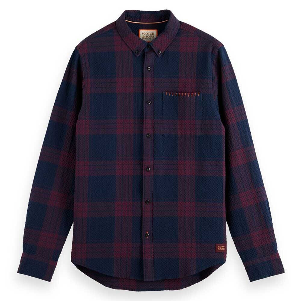 SCOTCH & SODA Seersucker Long Sleeve Shirt