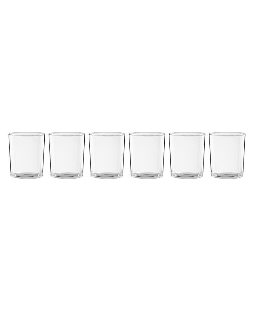 Oneida stackables Clear Tall Glasses, Set of 6