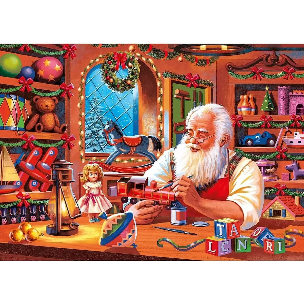Puzzle Werkstatt des Weihnachtsmanns