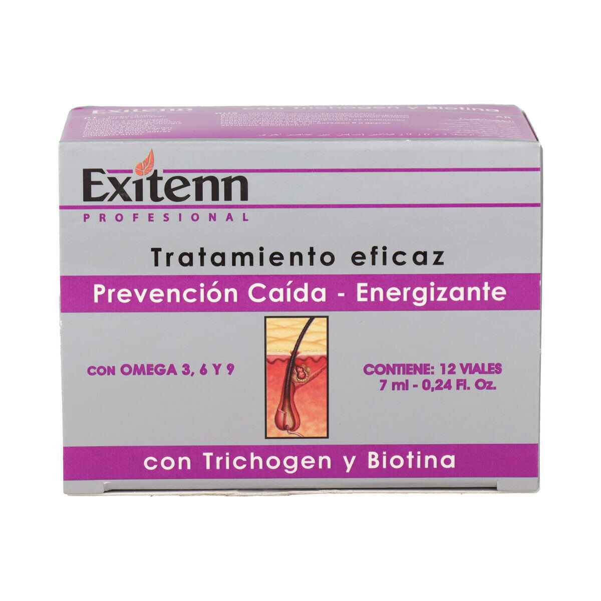 Антиопрокидывающийся Exitenn Energizante Con 12 x 7 ml