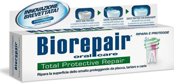 Biorepair Total Protective Repair Toothpaste Защитная и восстанавливающая зубная паста 75 мл