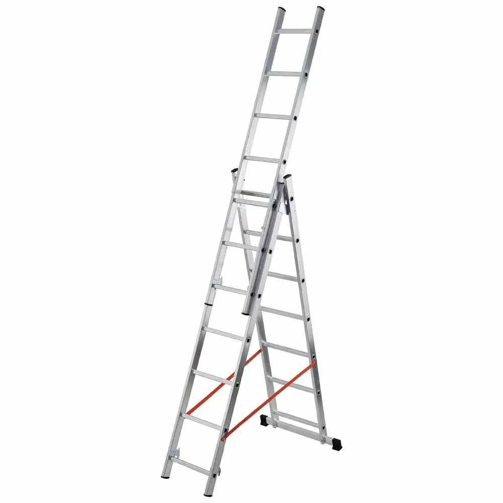 GIERRE Modula AL405 3x7 Steps Articulated Aluminum Ladder