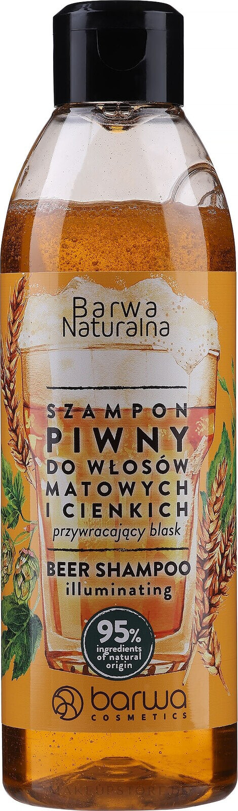 Biershampoo mit Vitaminkomplex - Barwa Natural Beer Shampoo With Vitamin Complex