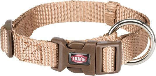 Trixie Collar Premium caramel. M – L: 35–55 cm / 20 mm