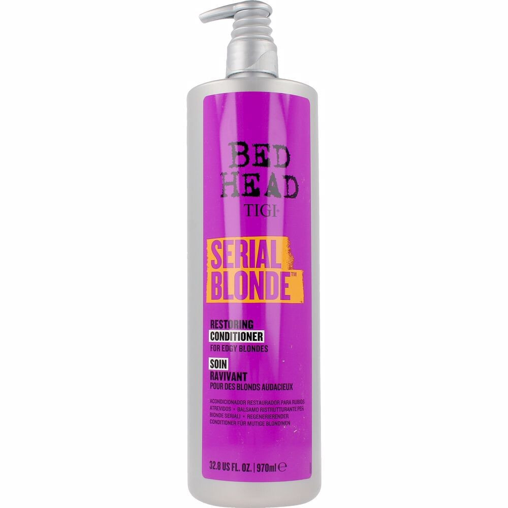 Бальзам для поврежденных волос TIGI BED HEAD serial blonde purple toning conditioner 970 ml