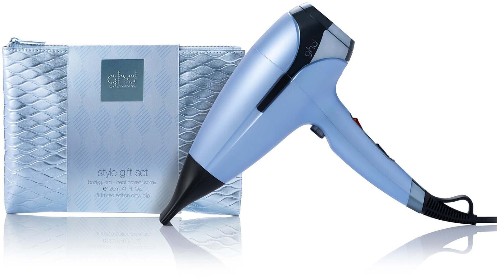 Hair Dryer in Icy Blue