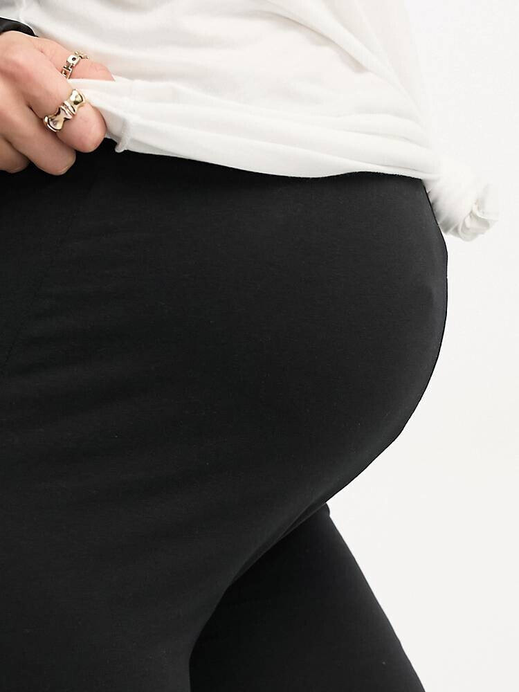Threadbare Maternity supersoft leggings in black Threadbare Maternity  Размер: UK 16 купить в интернет-магазине Интернет-магазин на Где Посылка,  женские брюки Threadbare Maternity