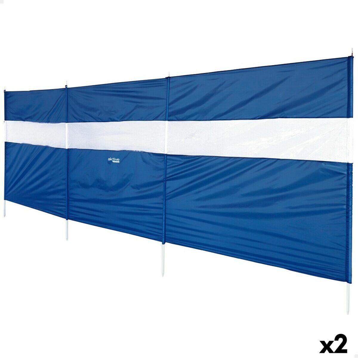 Beach Tent Aktive Polyester 440 x 130 x 1,9 cm