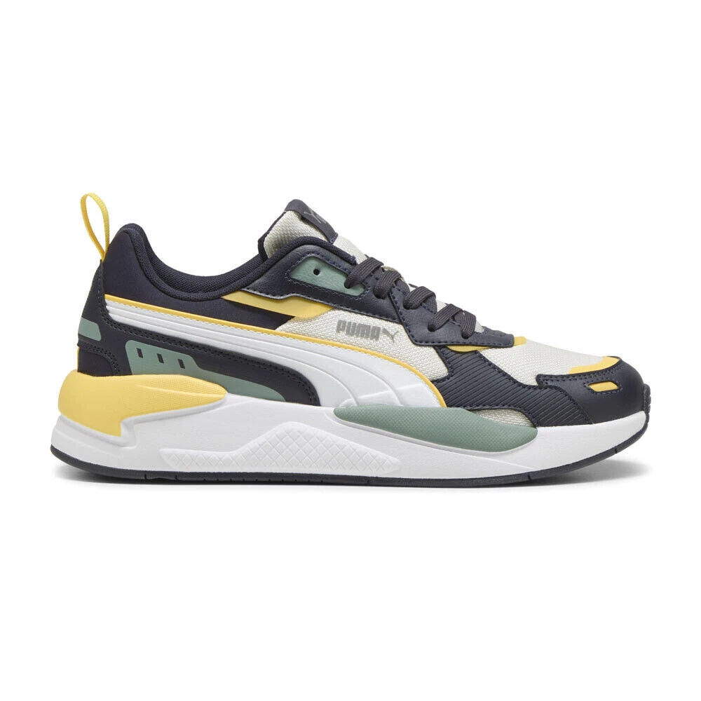 Puma XRay 3 Lace Up Mens Grey Sneakers Casual Shoes 39906411