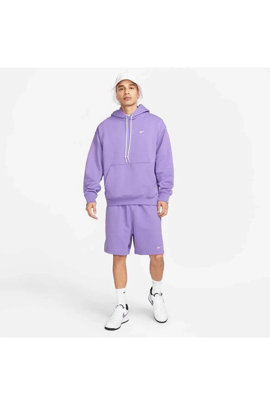 Solo Swoosh Men's French Terry Pullover Hoodie SWEATSHİRT