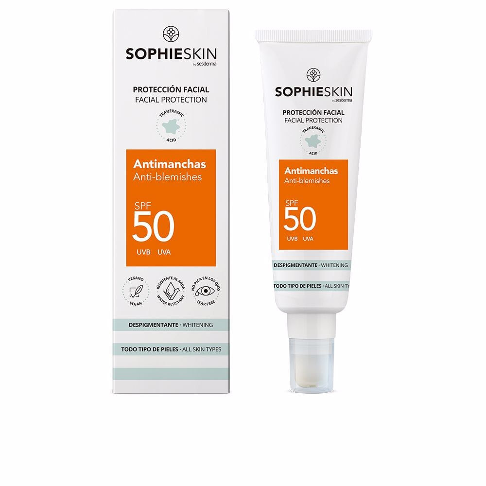Sophieskin Facial Protection Anti-blemishes SPF50 Солнцезащитный осветляющий крем для проблемной кожи 50 мл