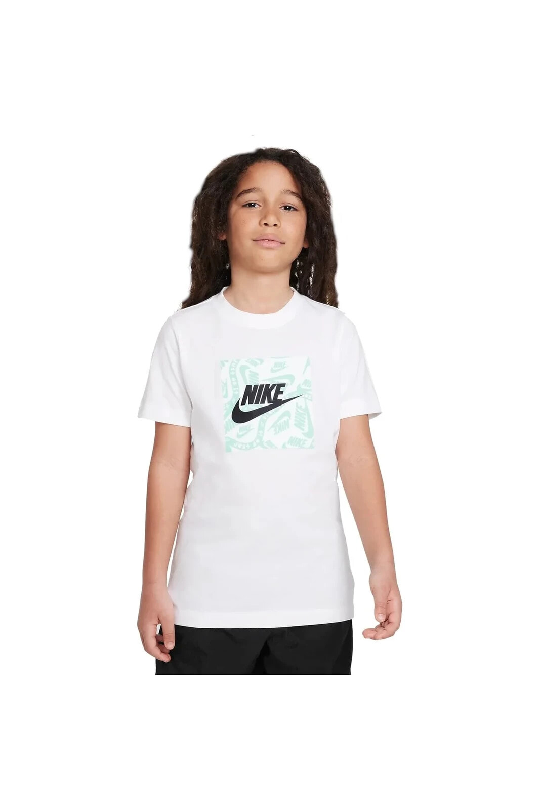 Sportswear Çocuk Beyaz Günlük T-Shirt
