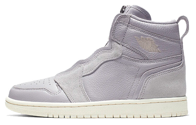 Jordan Air Jordan 1 High Zip 高拉链 高帮 复古篮球鞋 女款 淡紫 / Кроссовки Jordan Air Jordan 1 High Zip AQ3742-002