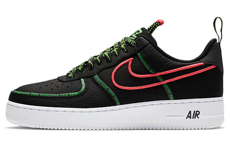 Nike Air Force 1 Low WW 低帮 板鞋 男女同款 黑绿红 / Кроссовки Nike Air Force 1 Low WW CK7213-001