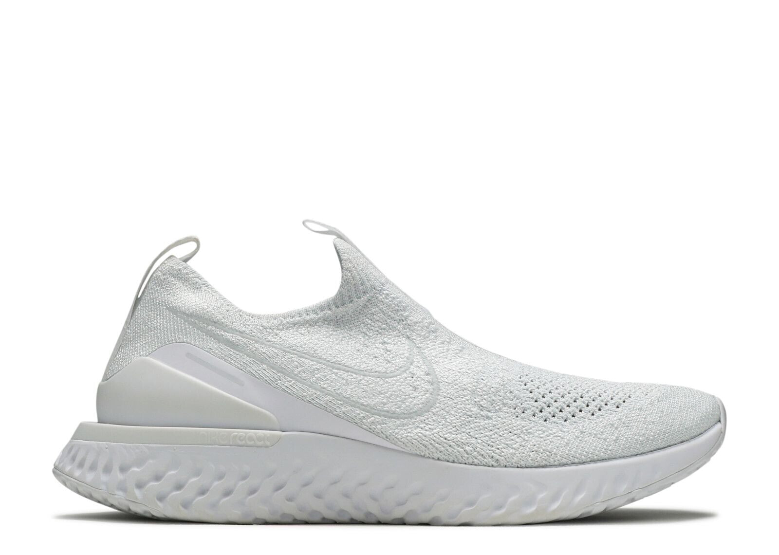 Wmns Epic Phantom React Flyknit 'Triple White'