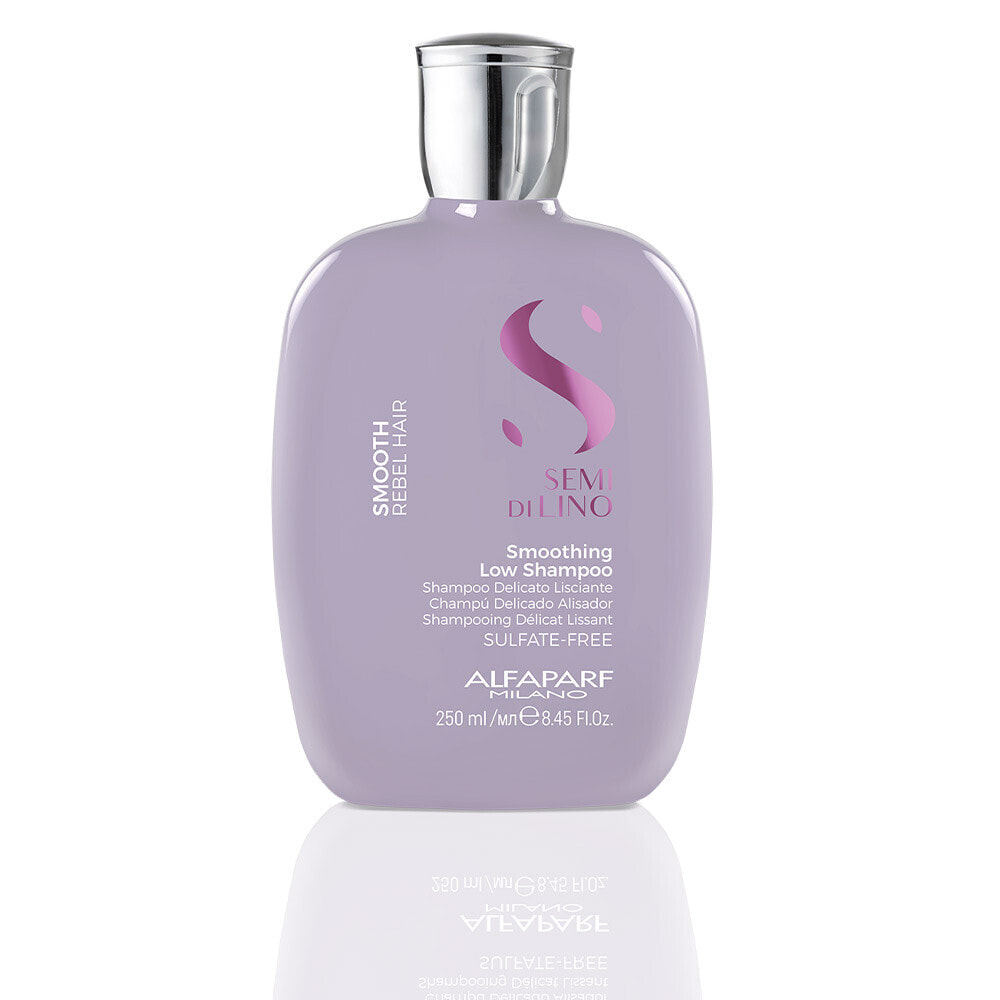 Alfaparf Milano Semi Di Lino Smoothing Low Shampoo  Разглаживающий бессульфатный шампунь  250 мл