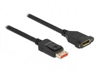 87098 - 3 m - DisplayPort - DisplayPort - Male - Female - 7680 x 4320 pixels