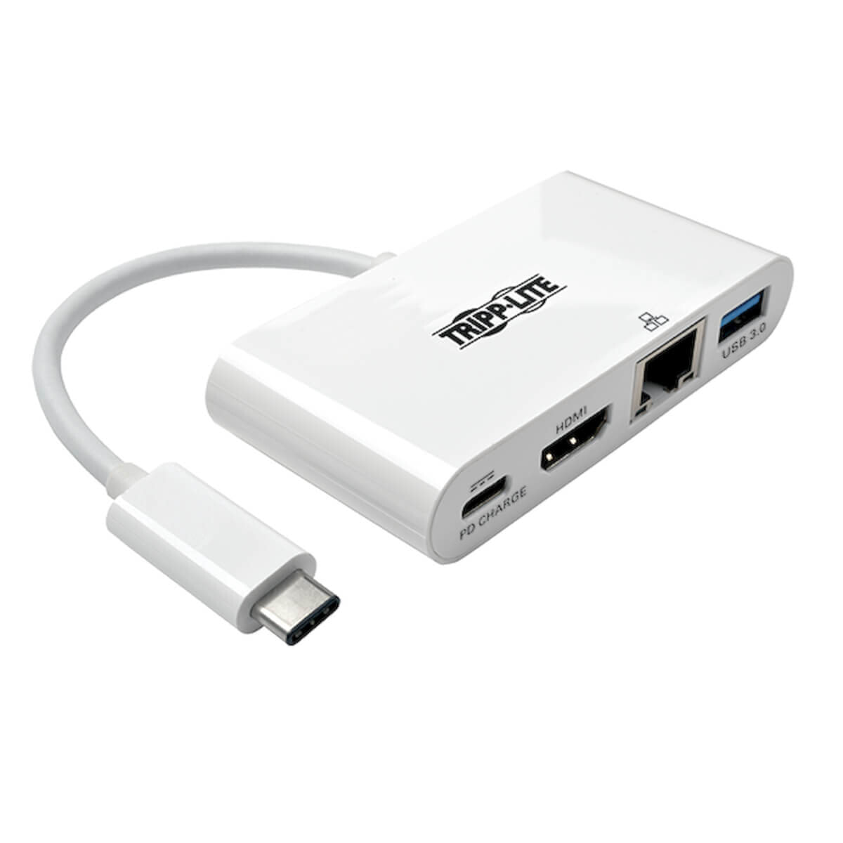 Tripp Lite U444-06N-HGU-C видео кабель адаптер USB Type-C USB Type-C + USB Type-A + HDMI Белый