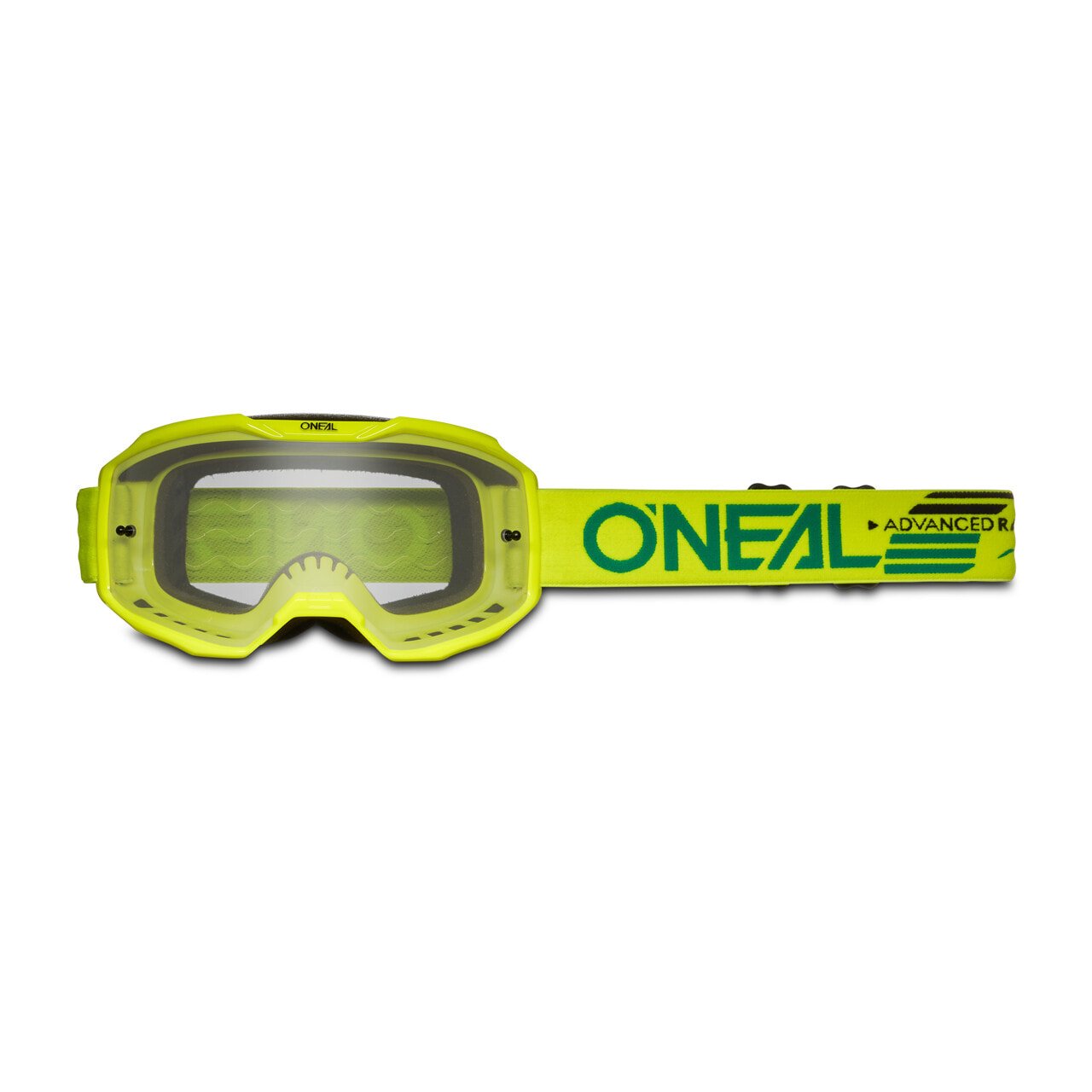 Crossbrille O'Neal B-10 Solid Neongelb-Klar