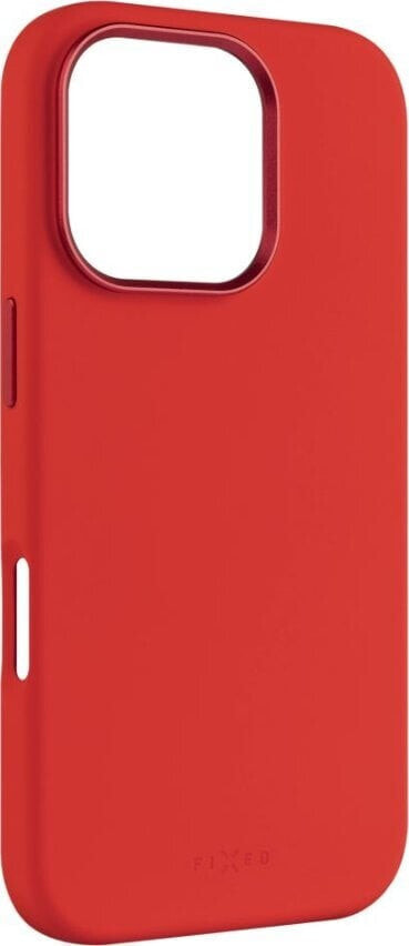 Fixed Fixed MagFlow | Back cover | Apple | iPhone 16 Pro | Liquid silicon | Red