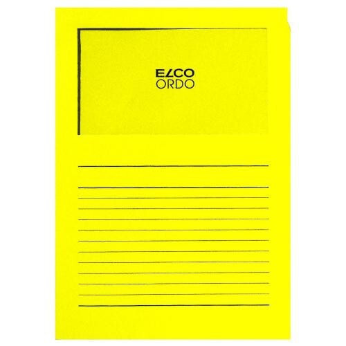 Elco Ordo Cassico 220 x 310 mm обложка с зажимом Желтый Бумага 29489.72