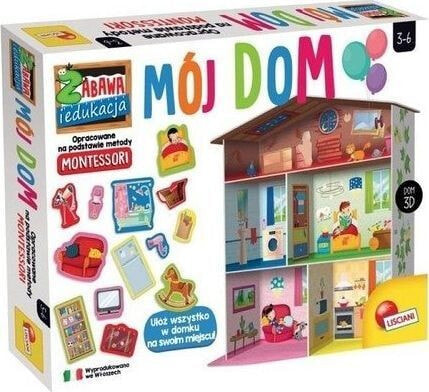 Lisciani Educational game Montessori Maxi my home
