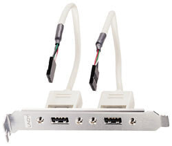 Lindy USB-adapter / 2 x 5 IDC, 0.20m интерфейсная карта/адаптер 33147