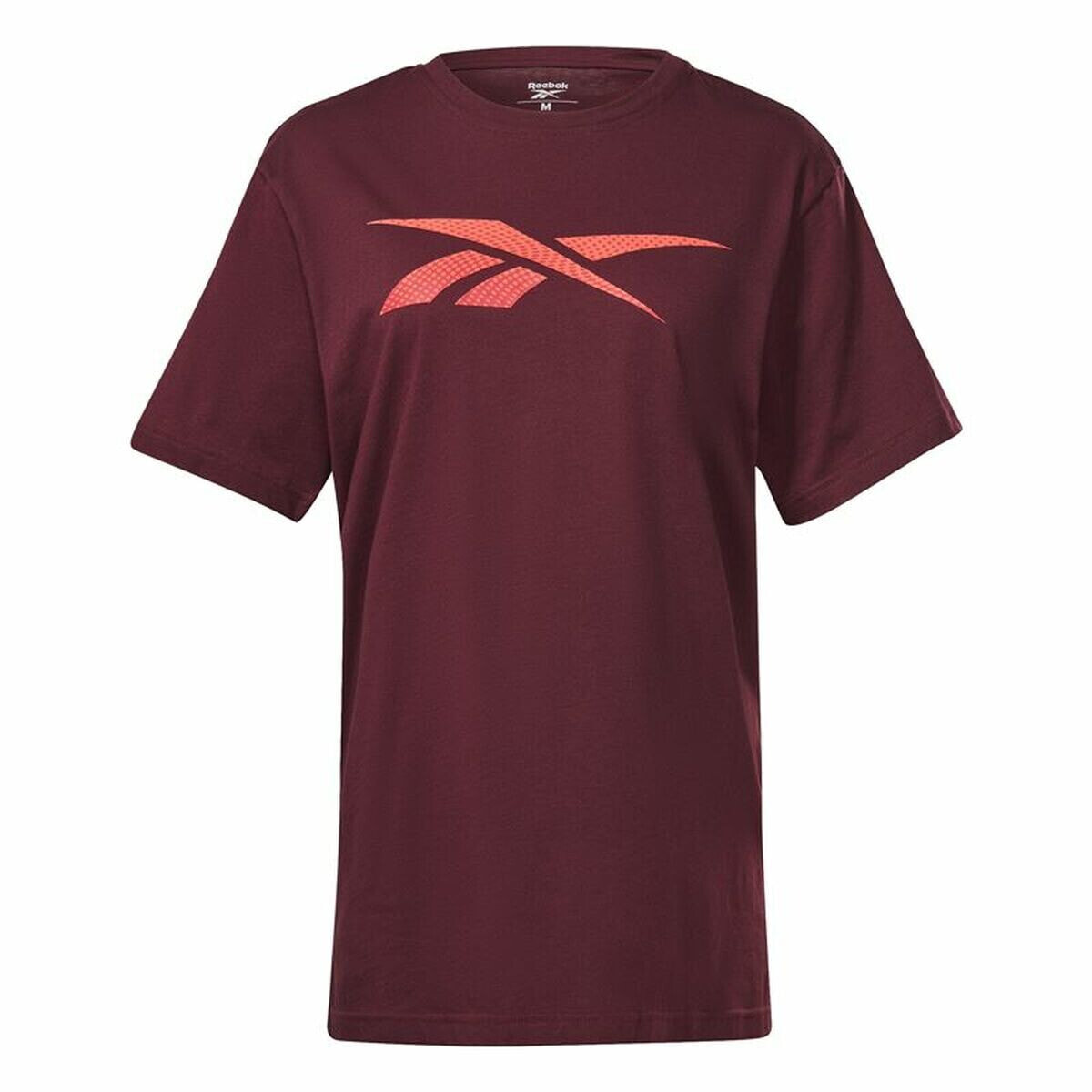 Men’s Short Sleeve T-Shirt Reebok RI Logo Maroon