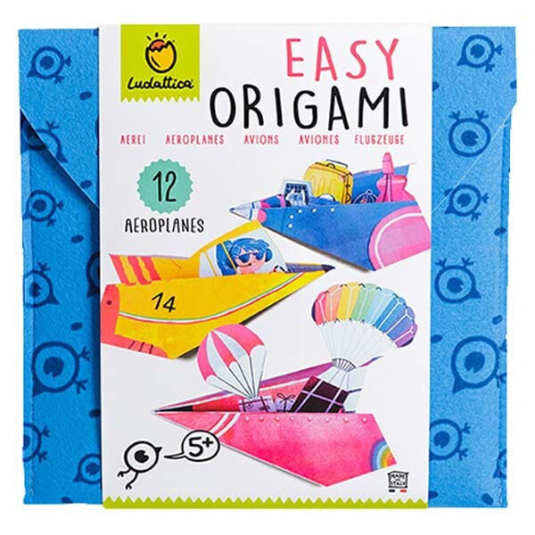 LUDATTICA Easy Origami Airplanes