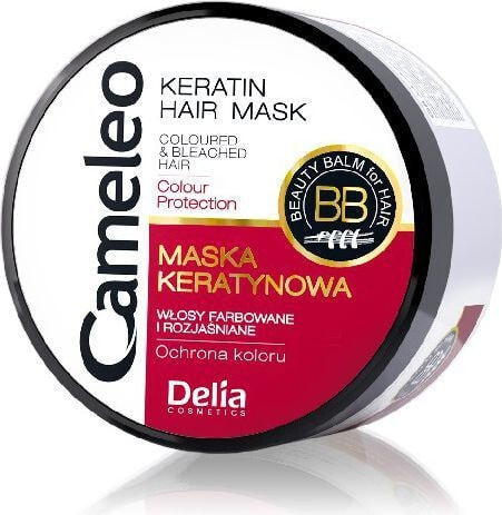 Delia Cameleo Keratin Hair Mask Кератиновая маска для окрашенных волос 200 мл