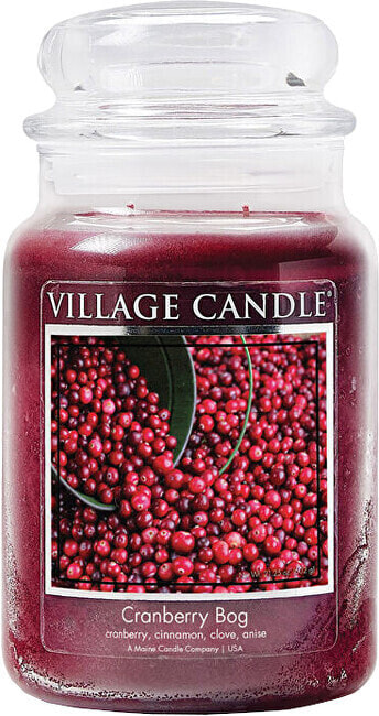 Cranberry Bog scented candle in glass 602 g