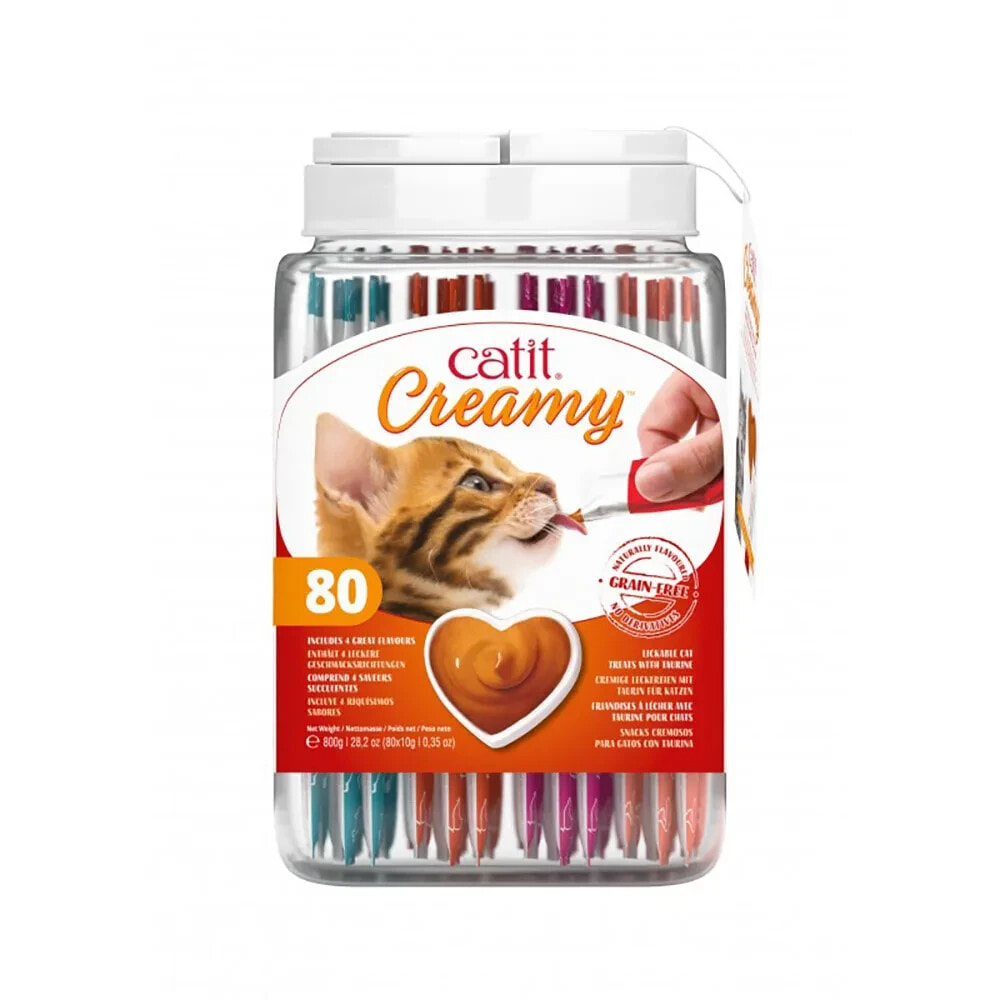 CATIT Creamy wet cat food 80x10g