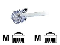 ROLINE Phone cable - RJ-12 (M) - RJ-12 (M) - 15 m 11.04.1915