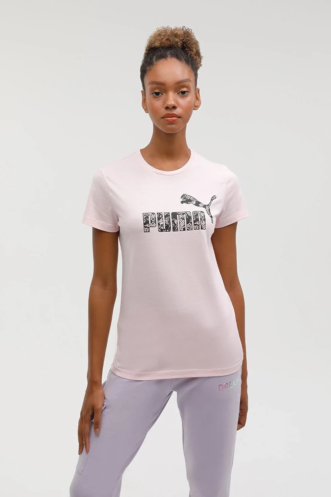 Bppo-000171 Blank Base - Pembe Kadın Kısa Kol T-shirt