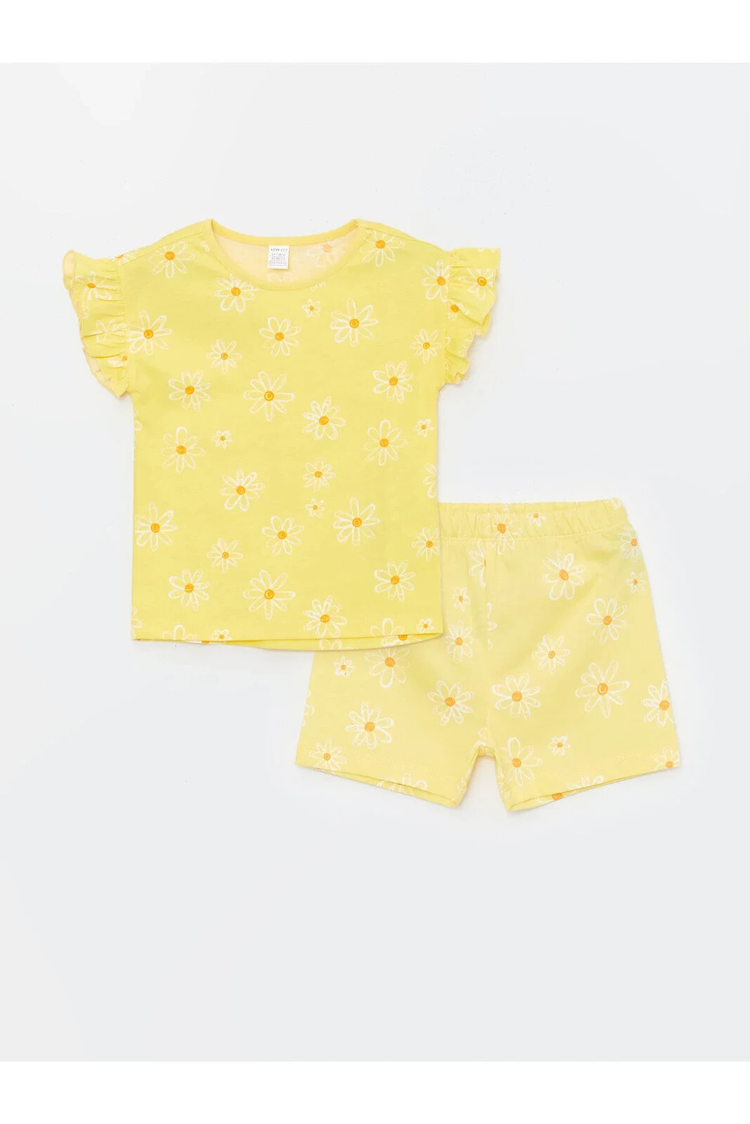 ECO Kız Bebek Şortlu Pijama Takımı