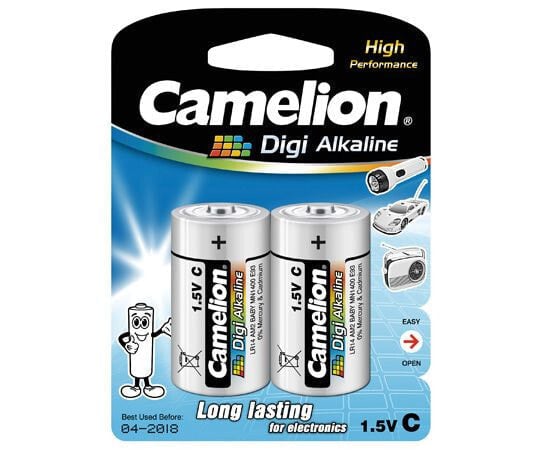 Camelion LR14-BP2 Батарейка одноразового использования C Щелочной 11210214