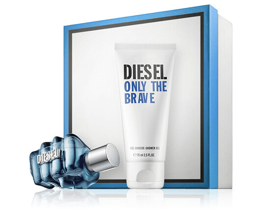 Diesel Only the Brave 50 ml EdT Set mit Shower Gel