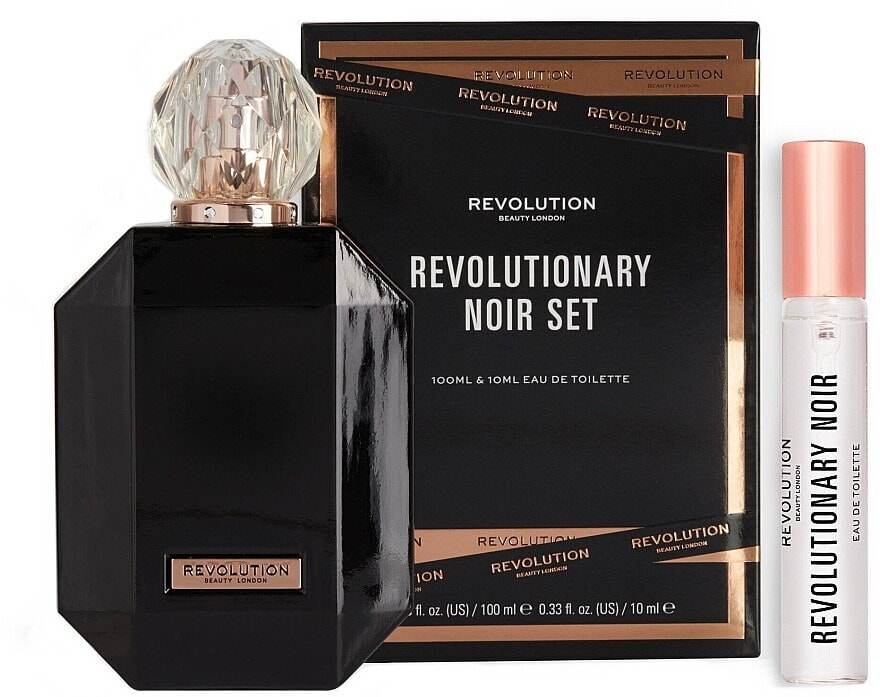 Revolution Beauty Revolutionary Noir - Duftset (Eau de Toilette 100ml + Eau de Toilette Mini 10ml)