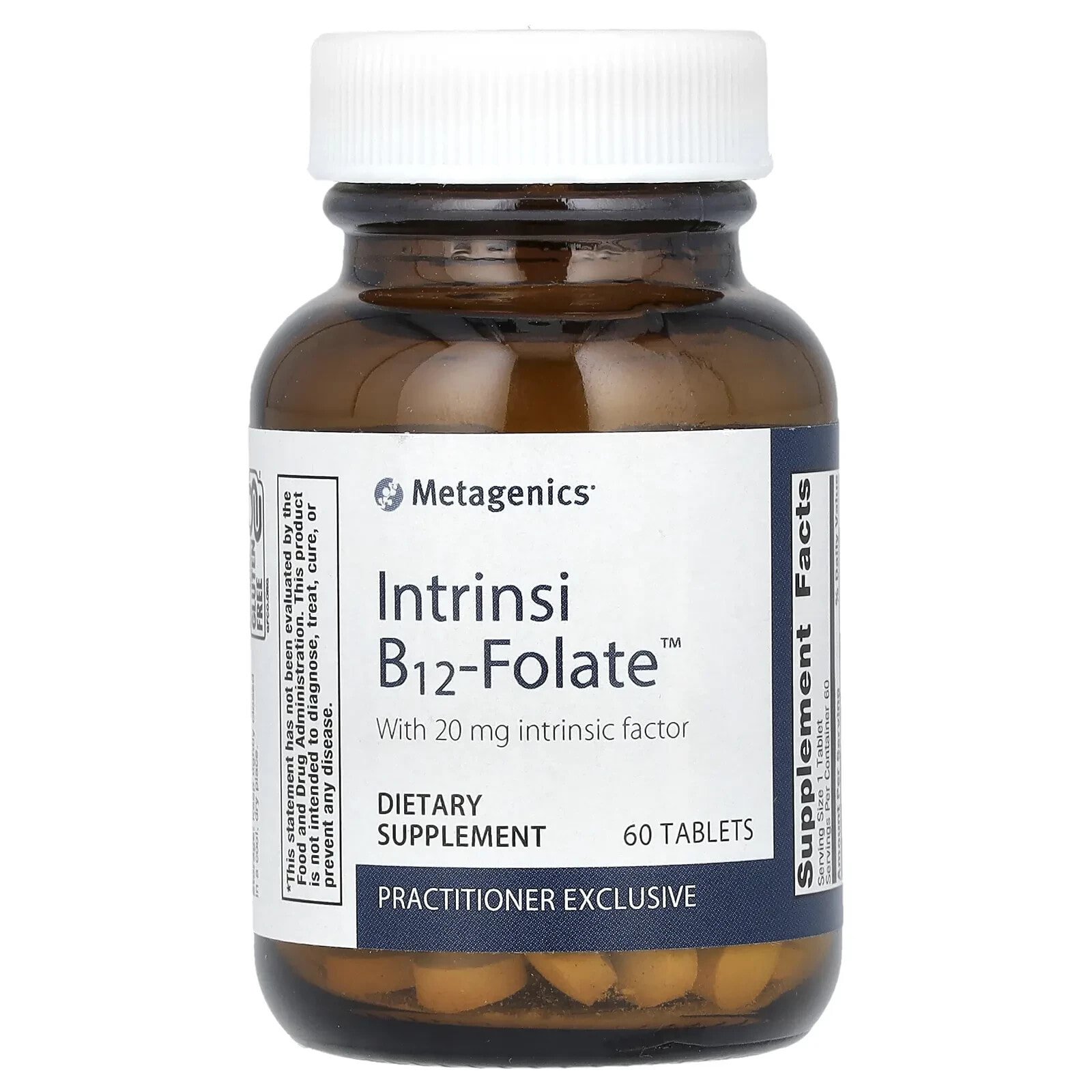 Intrinsi B12-Folate, 60 Tablets