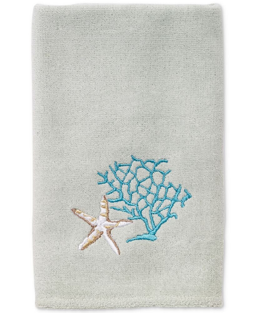 Avanti beachcomber Embroidered Cotton Hand Towel, 16