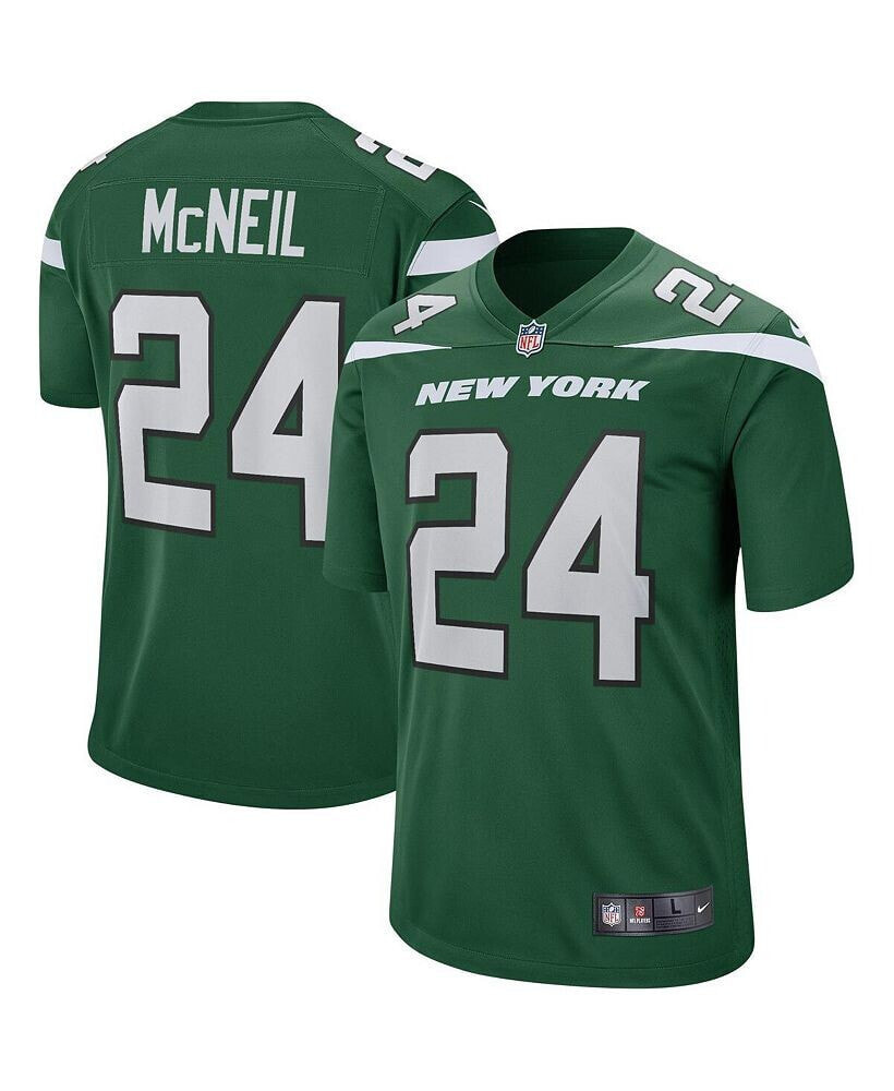 Men's Freeman McNeil Gotham Green New York Jets Game Retired Player Jersey