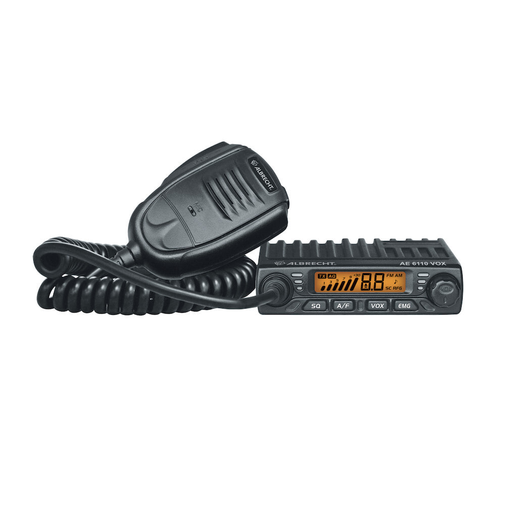 Albrecht AE 6110 VOX 400 канала Си-Би радио для автомобилей 12613